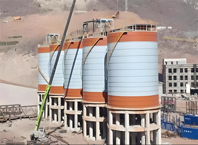 蒙自高架钢板仓