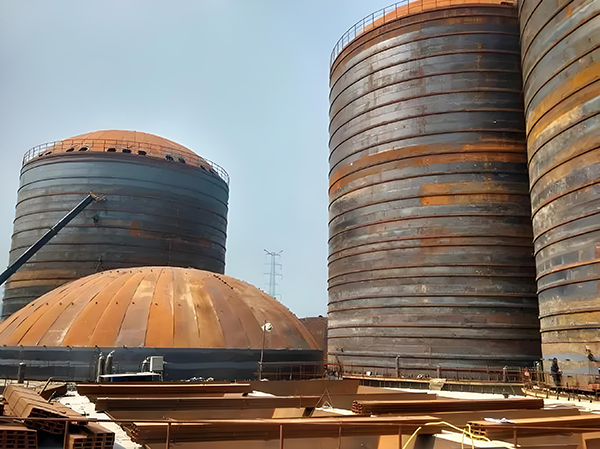 蒙自焦粉钢板仓